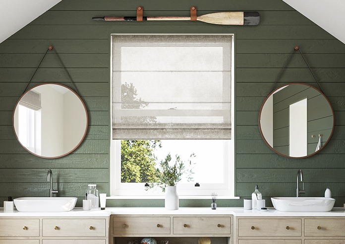 Kalahari Voile, Warm Grey - Roman Blind - Image 3